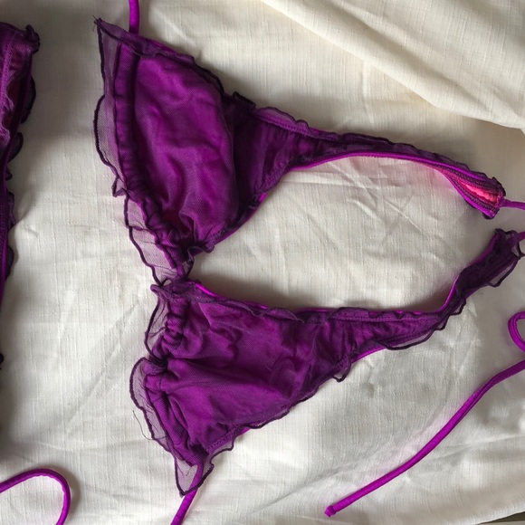 Purple bikini - Picture 3 of 5